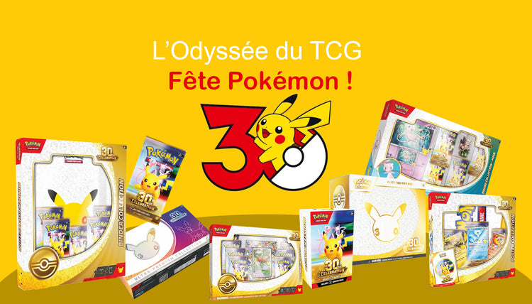 Pokemon 30ans