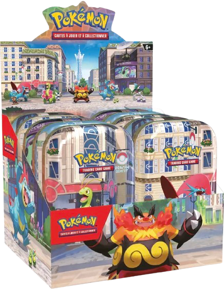 Display mini tins illumis