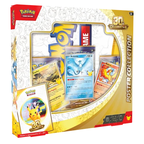 Coffret Poster - Pokémon 30 ans