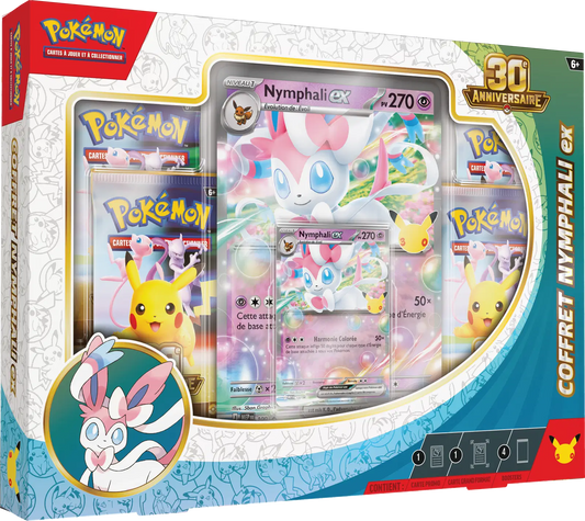 Coffret Nymphali-ex - Pokémon 30 ans