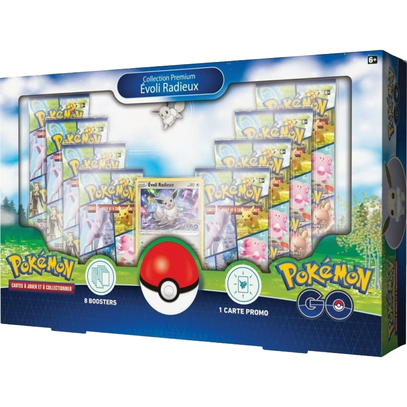 Coffret Premium Évoli Radieux Pokemon GO